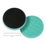 Green Foam CCS Polishing DA Pad Cut Back from Edge by Lake Country