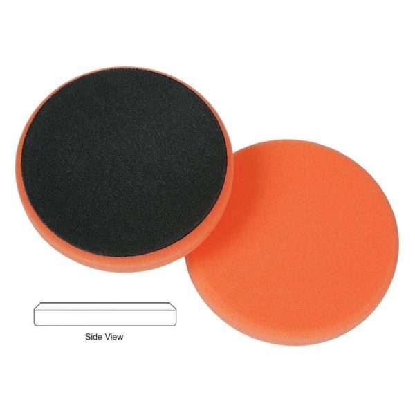 Orange Foam Flat Cutting Pad by Lake Country