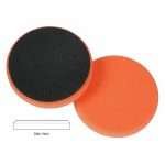 Orange Foam Flat Cutting Pad without Hole by Lake Country